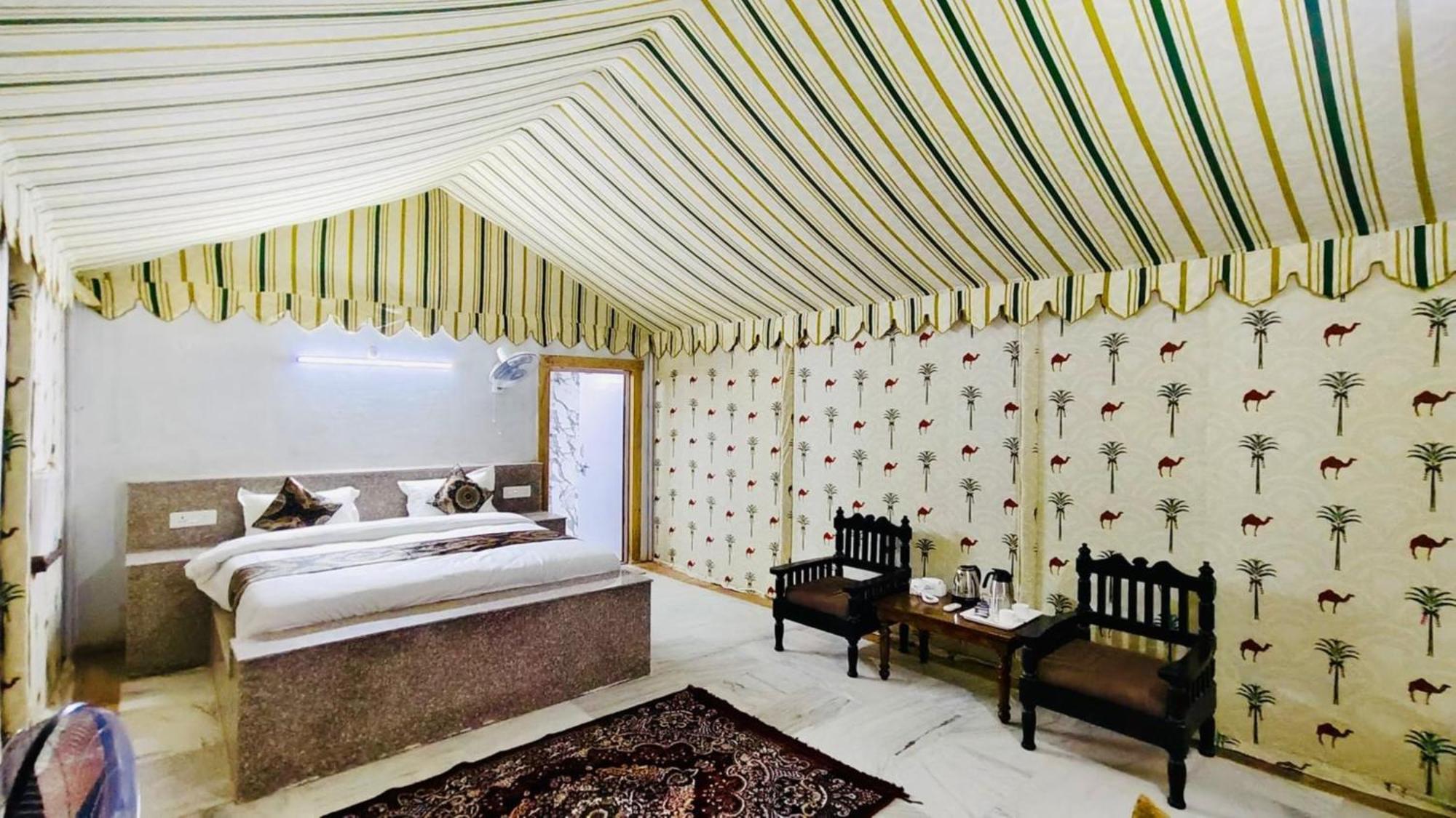 Jaisalmer Sand Dunes Luxury Camp And Resort Exterior photo