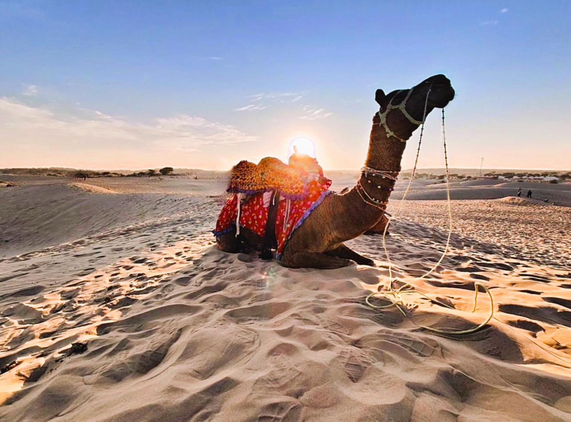 Jaisalmer Sand Dunes Luxury Camp And Resort Exterior photo
