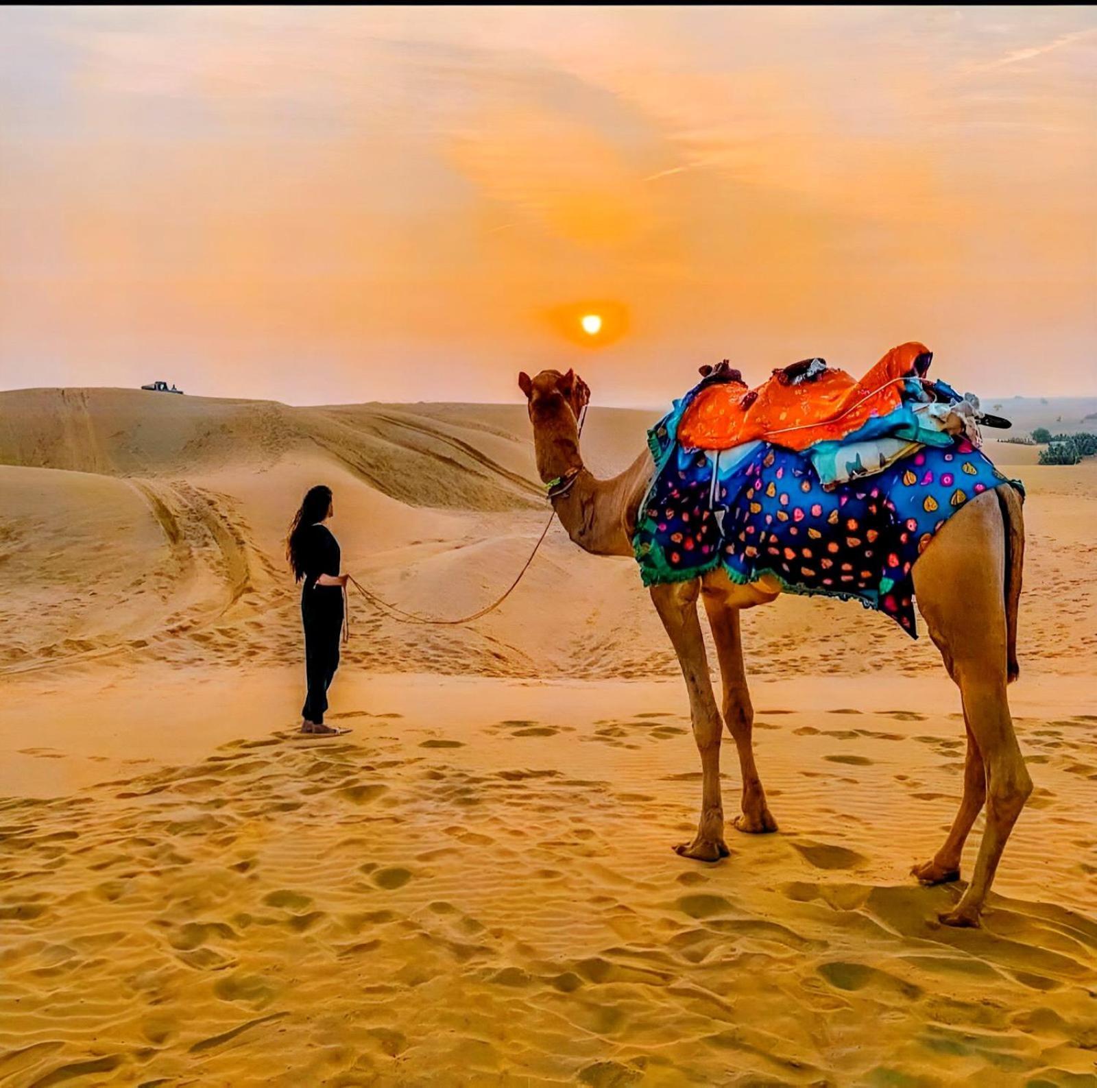 Jaisalmer Sand Dunes Luxury Camp And Resort Exterior photo